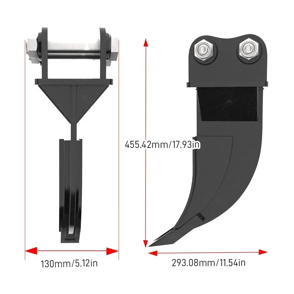200mm Narrow Bucket Attachment For Mini Excavator Digger In Stock In USA