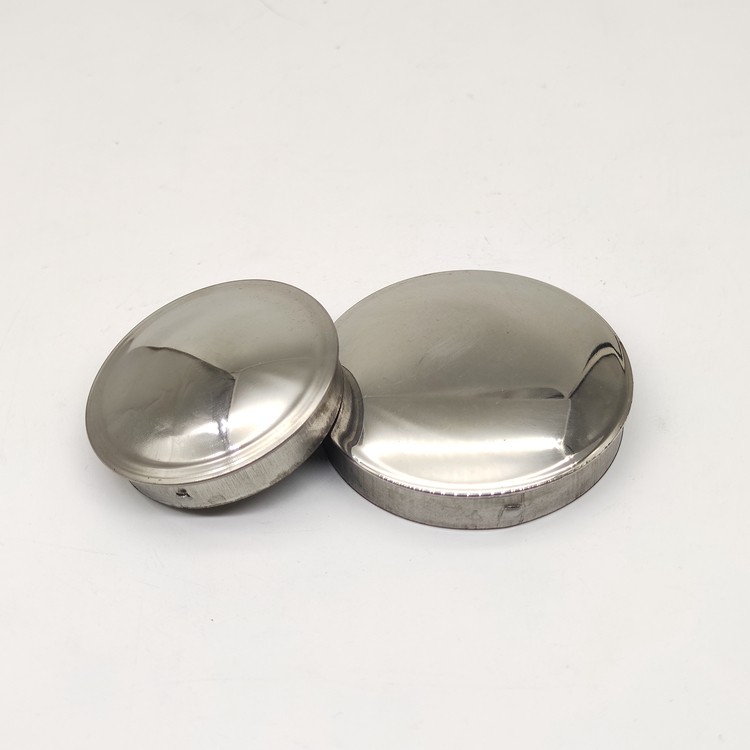 Round 304 Stainless Steel Blanking End Caps Tube Pipe Inserts Plug Bung 9-114mm