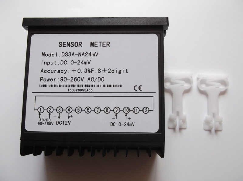 Load Cell Sensor Display Meter, Sensor Display Meter, Input:DC 0-24mV, 0.3%F.S