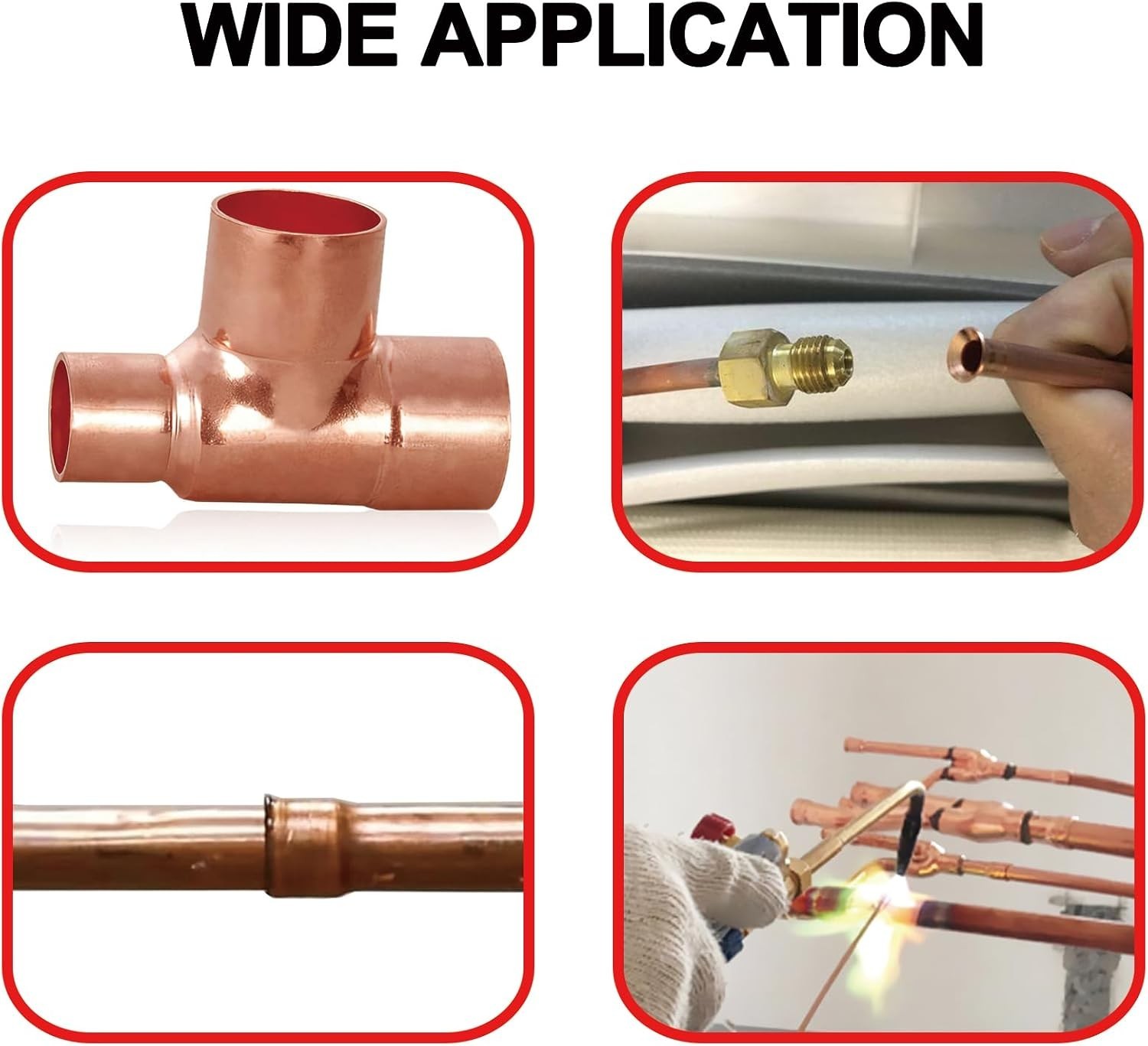 Hand-Powered Swage Tube Expander – 5 in 1 HVAC Repair Tool for Copper Pipes