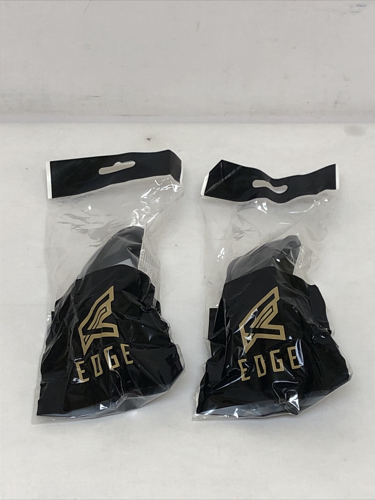 Lot Of (2) Edge Eyewear XB136 Brazeau Safety Glasses Black Frame with Smoke Lens