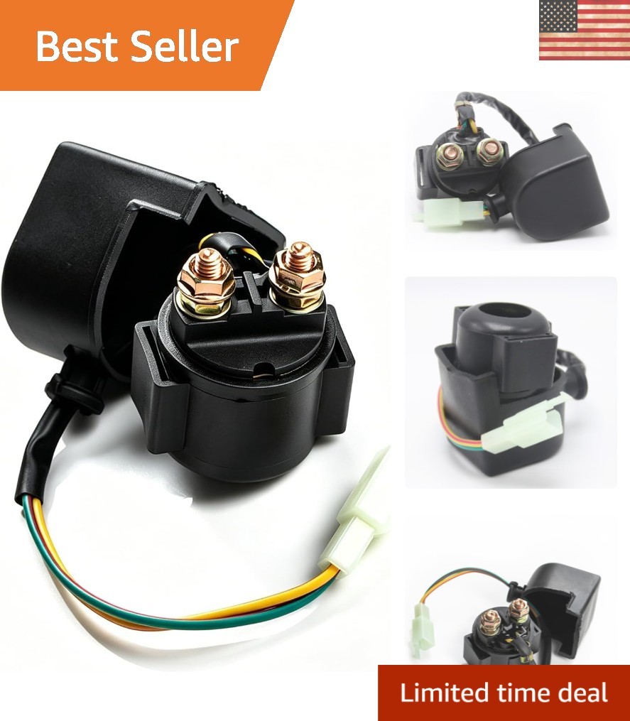 Efficient Automatic Solenoid Starter Relay for Chinese-Made 50cc-125cc Vehicles