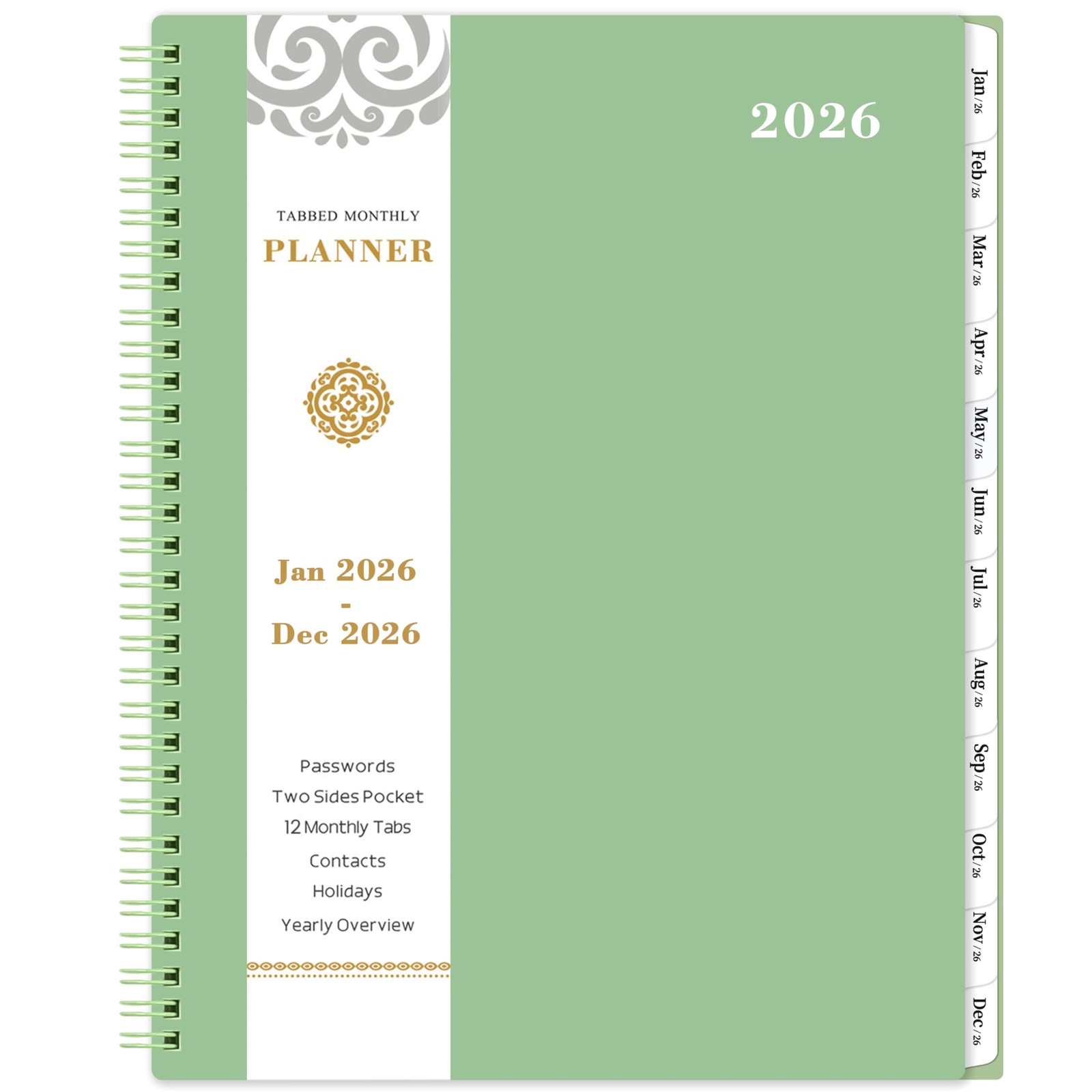 2026 Monthly Planner – 2026 Planner/Calendar, Jan 2026 – Unknown_binding
