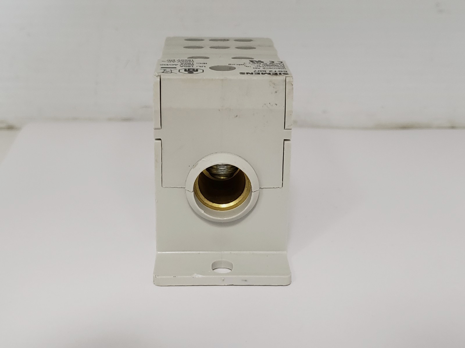 SIEMEMS 5ST2 507 DISTRIBUTION BOARD BLOCK 1 POLE 160A 600V AC/DC
