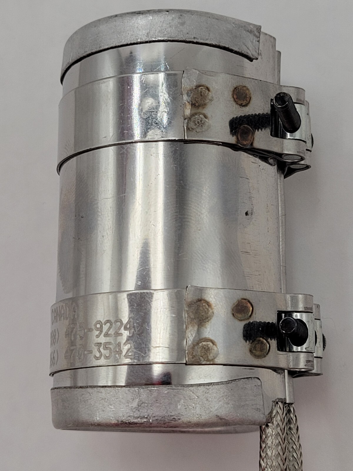 DME SHB244824-450S Heater Band Mica 240 Volt 450 Watts 1.5 X 3.0 C/W Strap