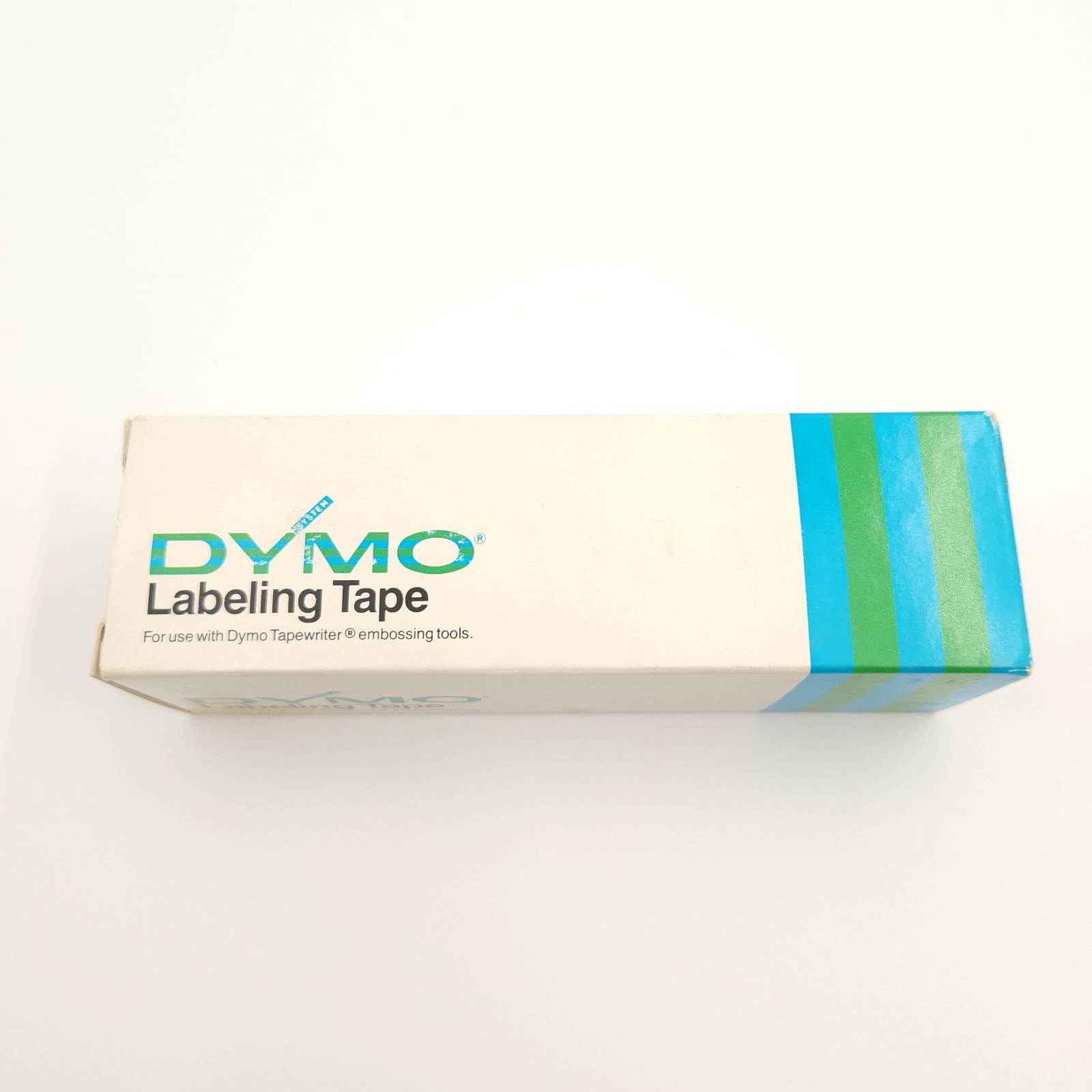 Vintage 10 Rolls Dymo Labeling Tape Glossy Blue 1/2″x 12′ Embossing Type I NOS