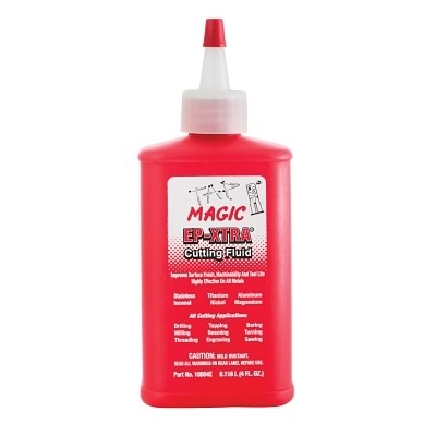EP-Xtra Cutting Fluid, 4 oz, Squeeze Bottle Pack of 24 Tap Magic 10004E 4 Oz.