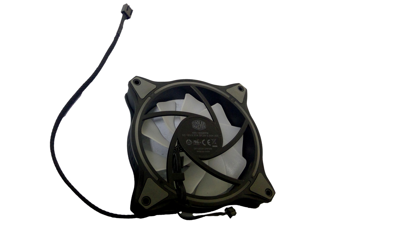COOL MASTER 650-1800RPMDC 12V 0.37A DC5V 0.55 LED 20210525 G FAN