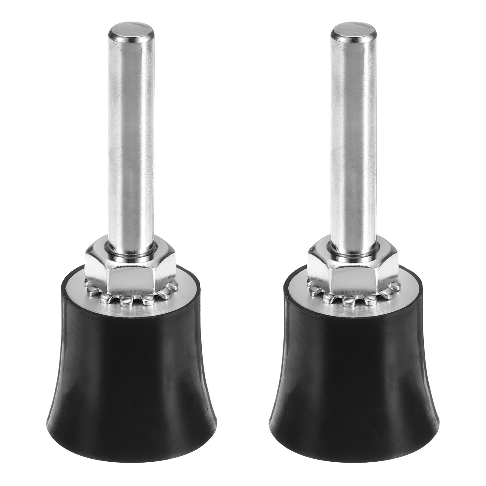 2pcs, 1″ Disc Pad Holder Quick Change Discs 1/4″ Shank Holder Mandrel Black