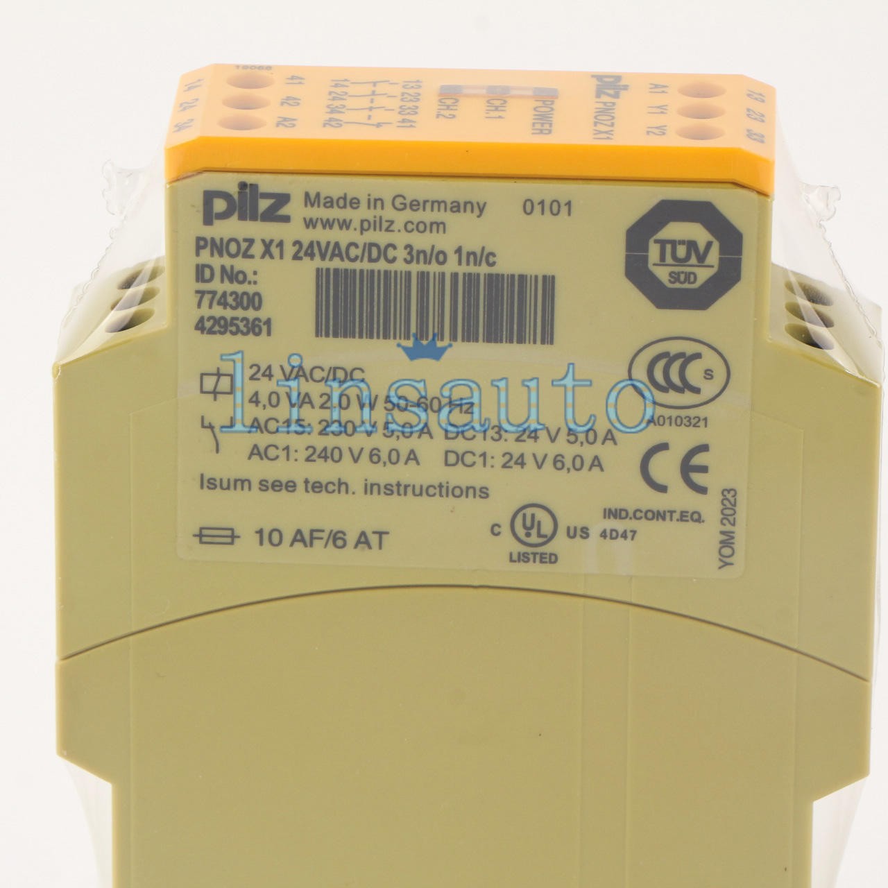 1x New PILZ 774300 PNOZ X1 Safety Relay