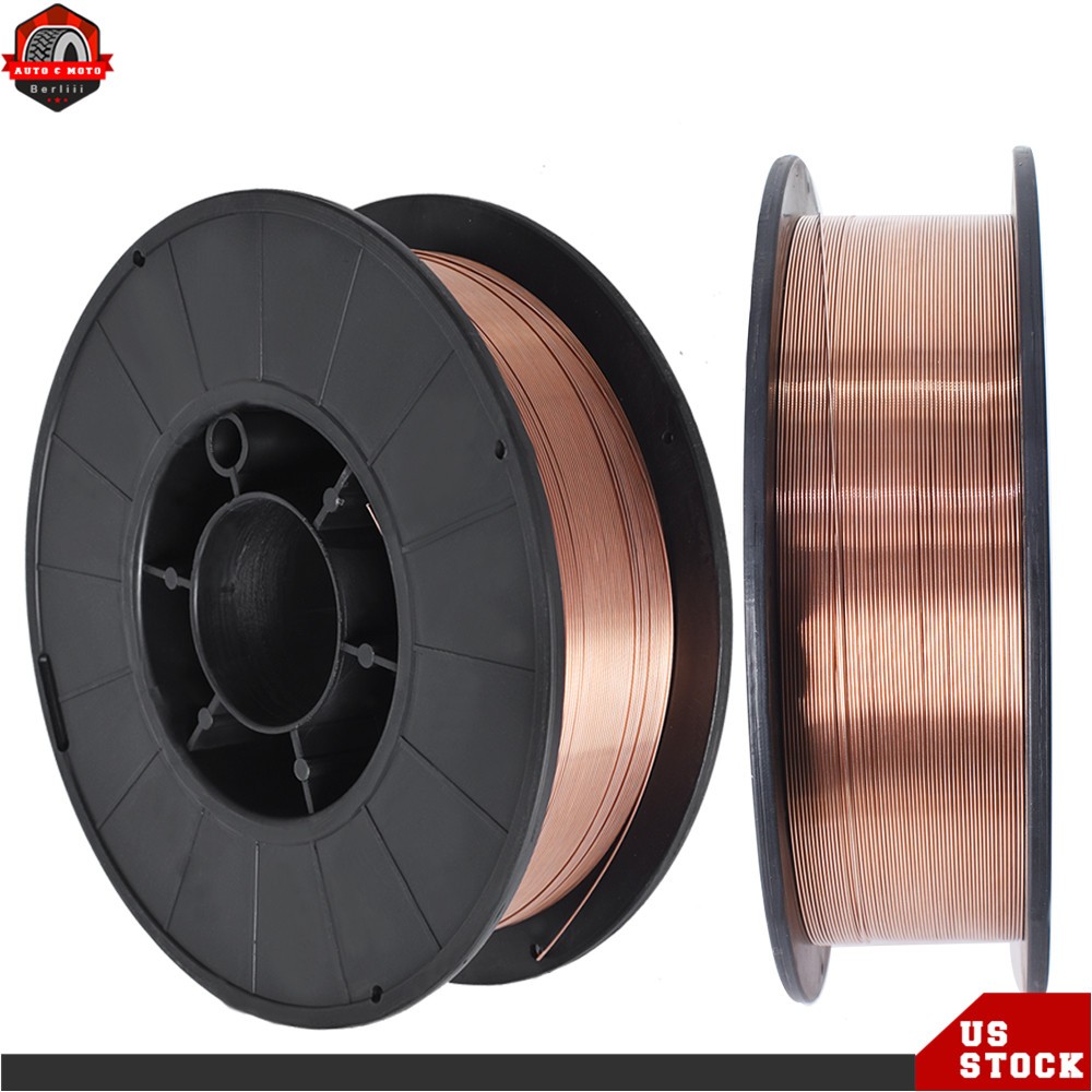 11-lb Roll 2Pack ER70S-6 .030″ (0.8mm) Mild Steel MIG Welding Wire