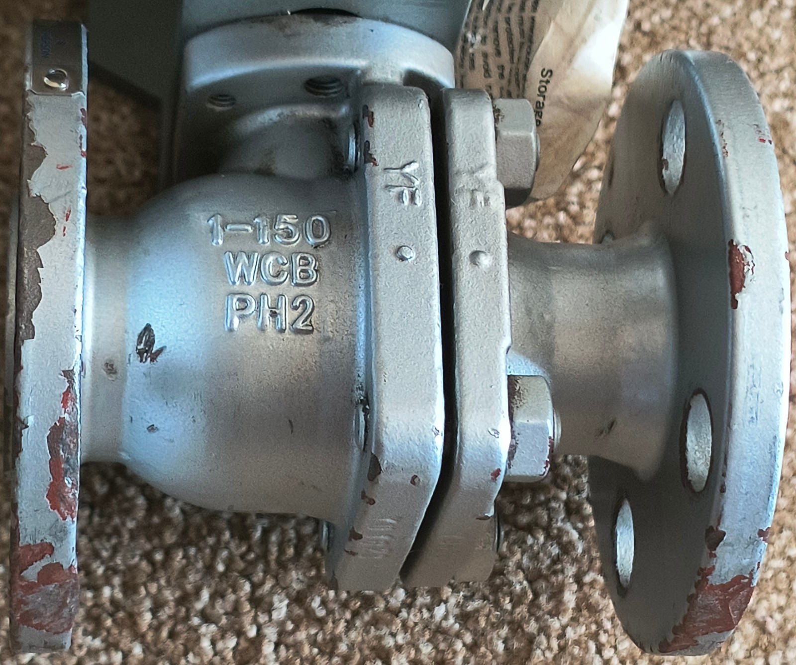 Emerson KTM 1″ EB162 Pneumatic Ball Valve Assembly Keystone F89 TopWorx ASCO NOS