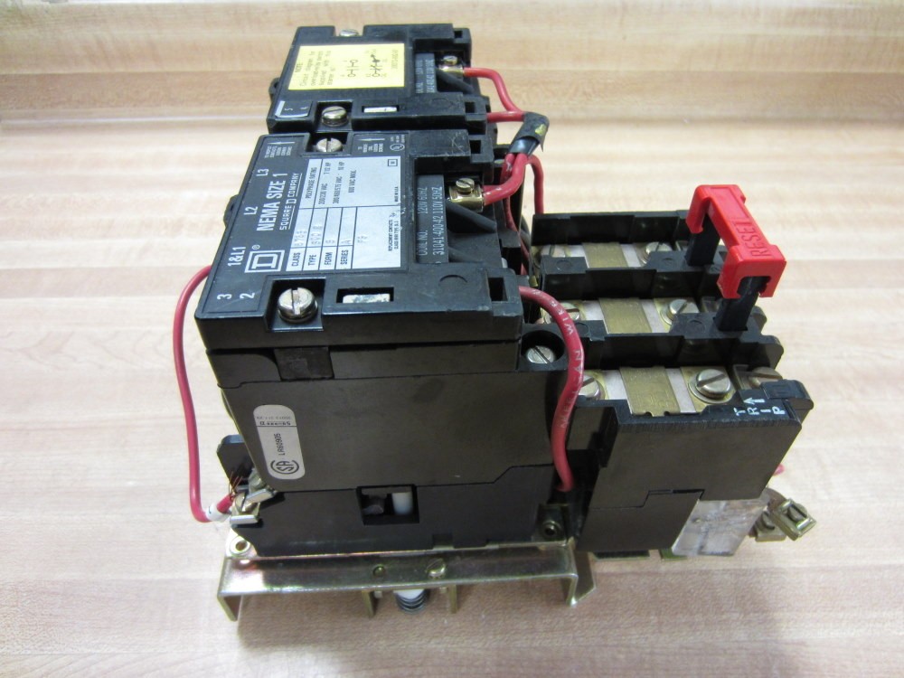 Square D 8736 SCO 8 Reversing Starter Series A