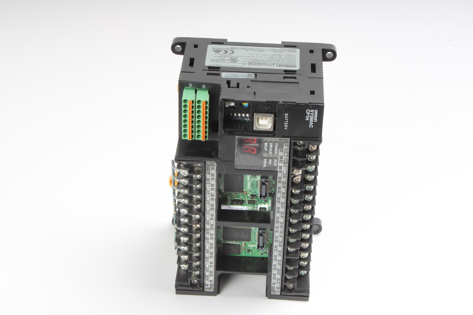 Omron CP1H-XA40DT-D Programmable Controller With Omron XG4 T-20 Connector