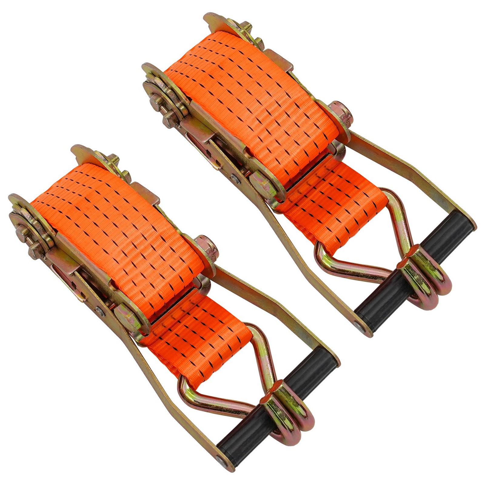 2-Pack 8800lbs Shipping Container Wheels，6×5.5 Lug，Heavy-Duty Container Axles