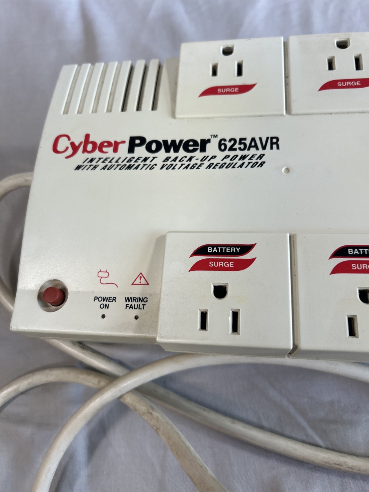 Cyberpower CPS625avr Line Interactive Powerpanel 6-outlet Ups 120v-ac 625avR
