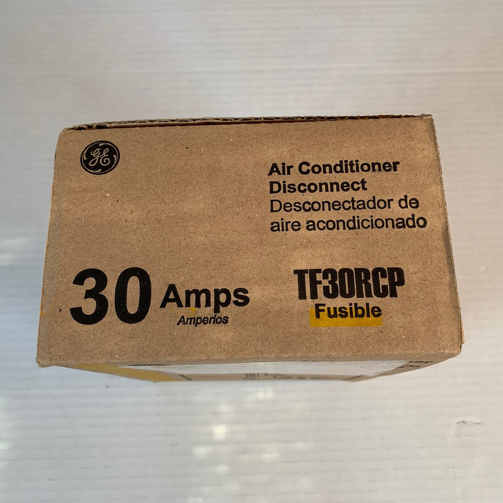 Genuine GE Air Conditioner Disconnect TF30RCP 30 Amps Fusible NEW Boxed