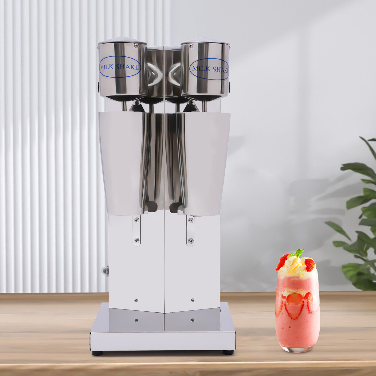 800ml Milk Shaker Machine Commercial Stainless Steel Milk Shaking Drink Mixer