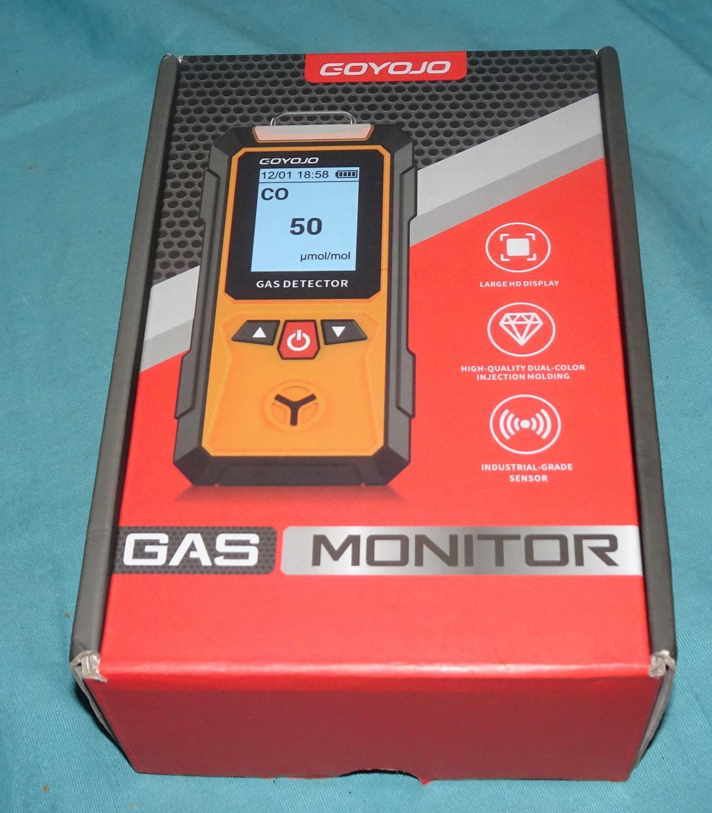 BRAND NEW = GOYOJO GAS DETECTOR MONITOR = GCO CO DETECTOR