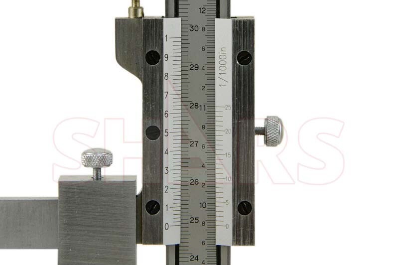 SHARS 12″ x .001”/ 300MM x .02MM PRECISION VERNIER HEIGHT GAGE NEW R]