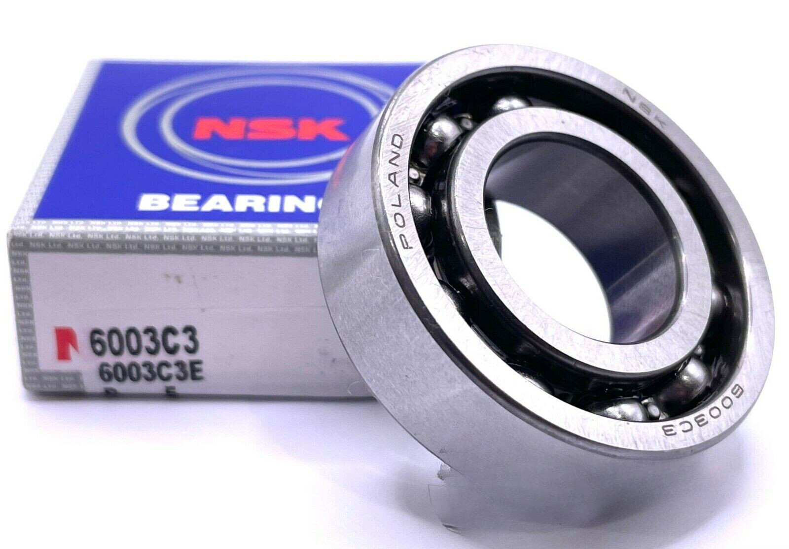 NSK 6003 C3 OPEN Bearing 17x35x10 mm deep groove ball bearing 6003 OPEN TYPE