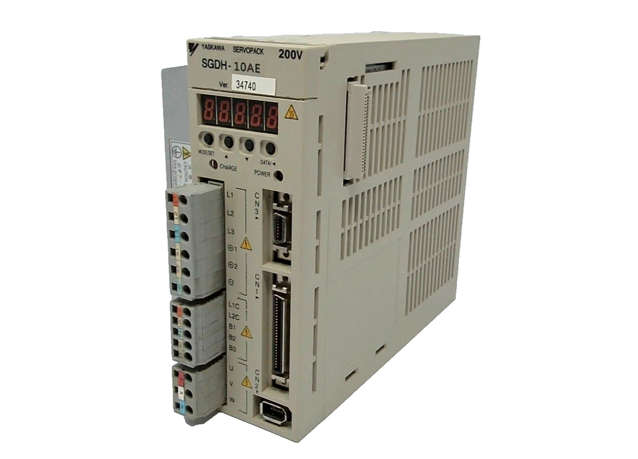 Yaskawa SGDH-10AE ServoPack Servo Drive Ver. 34740 – Used, Excellent