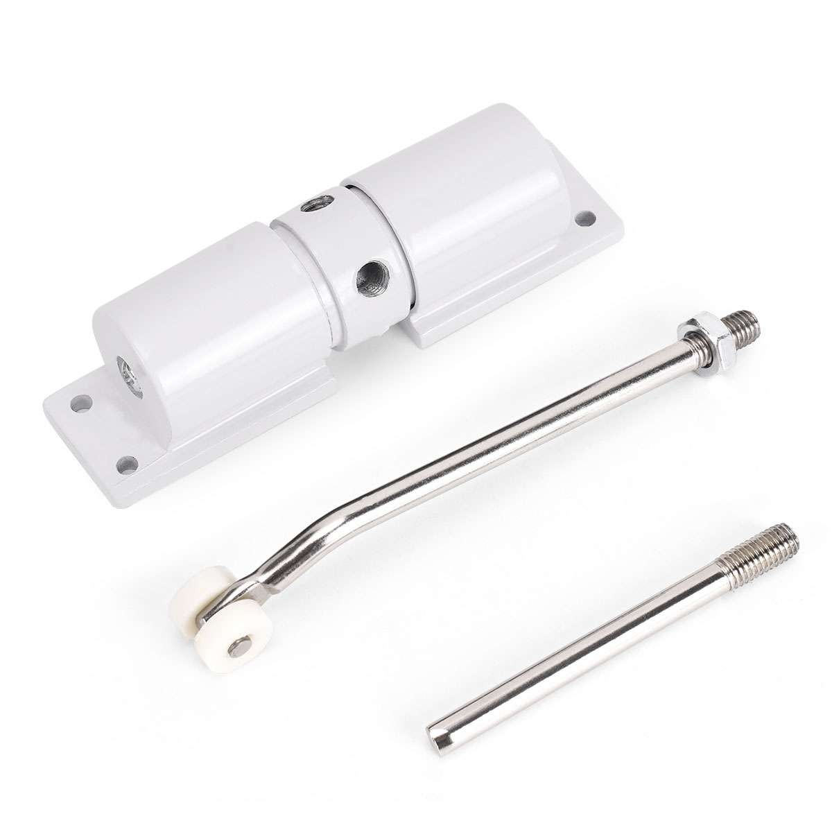 Automatic Door Closer, Stainless Steel Safety Spring Door Closer Adjustable