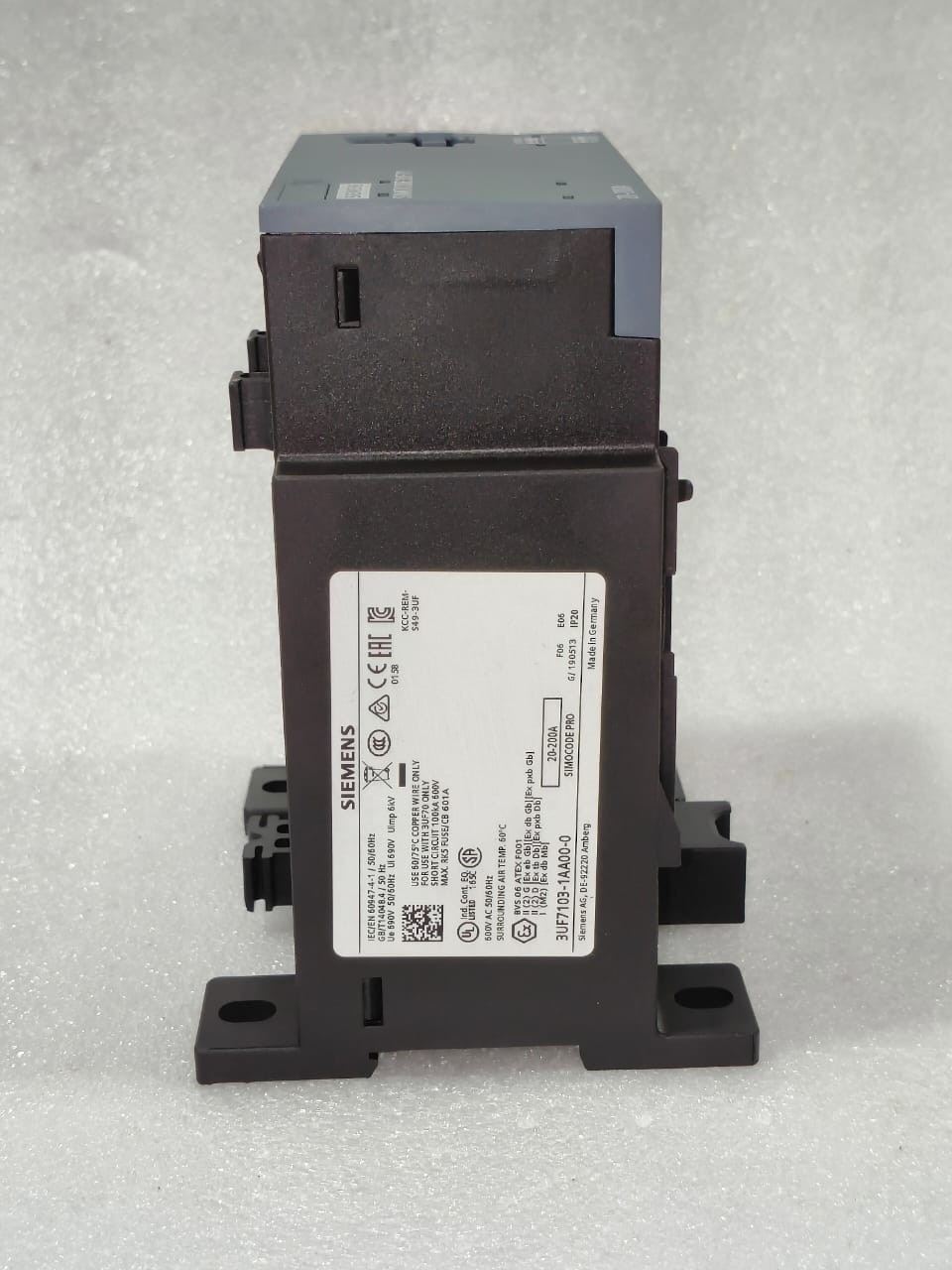 SIEMENS 3UF7103-1AA00-0 SIMOCODE 3UF71 OVERLOAD RELAY RANGE 20-200A FAST