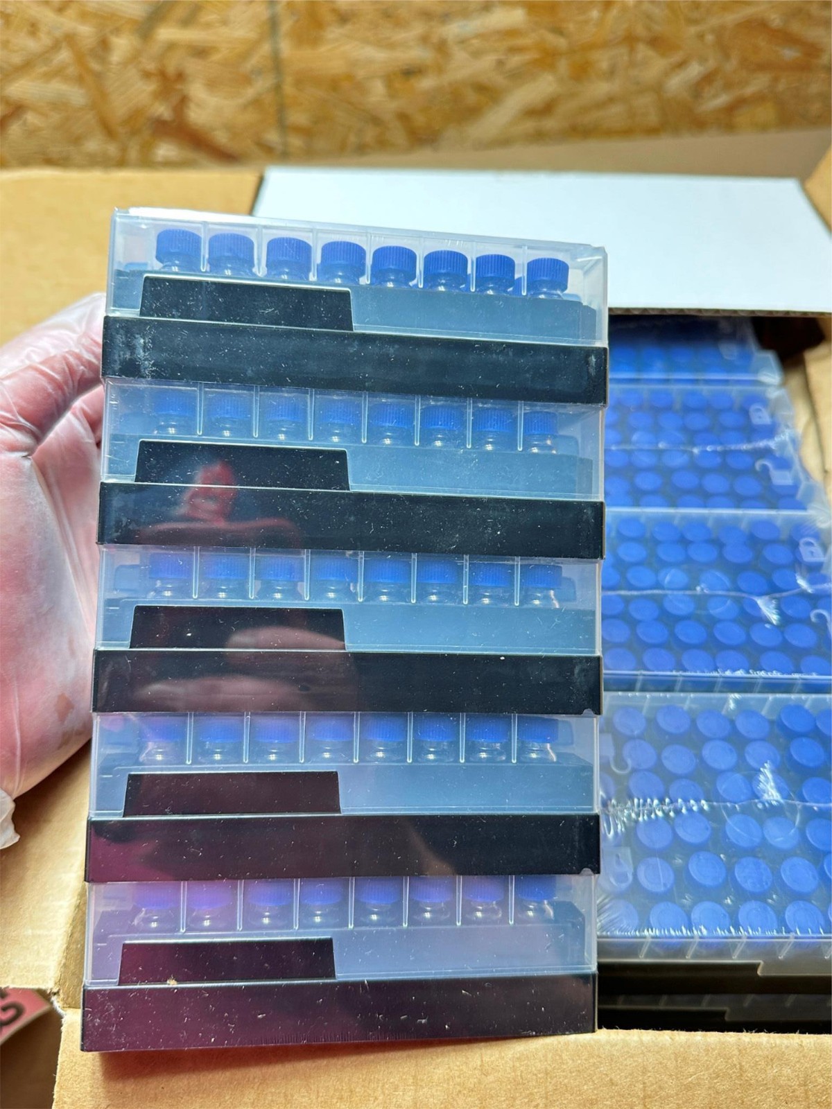 2400x PC Thermo Scientific C5000-214EL Kit 9mm HR CL Top Chromatography Vials