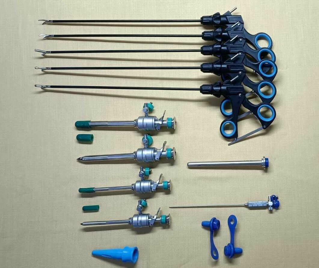 Laparoscopic Surgery Set Laparoscopy Endoscopy Surgical Instruments 14pc