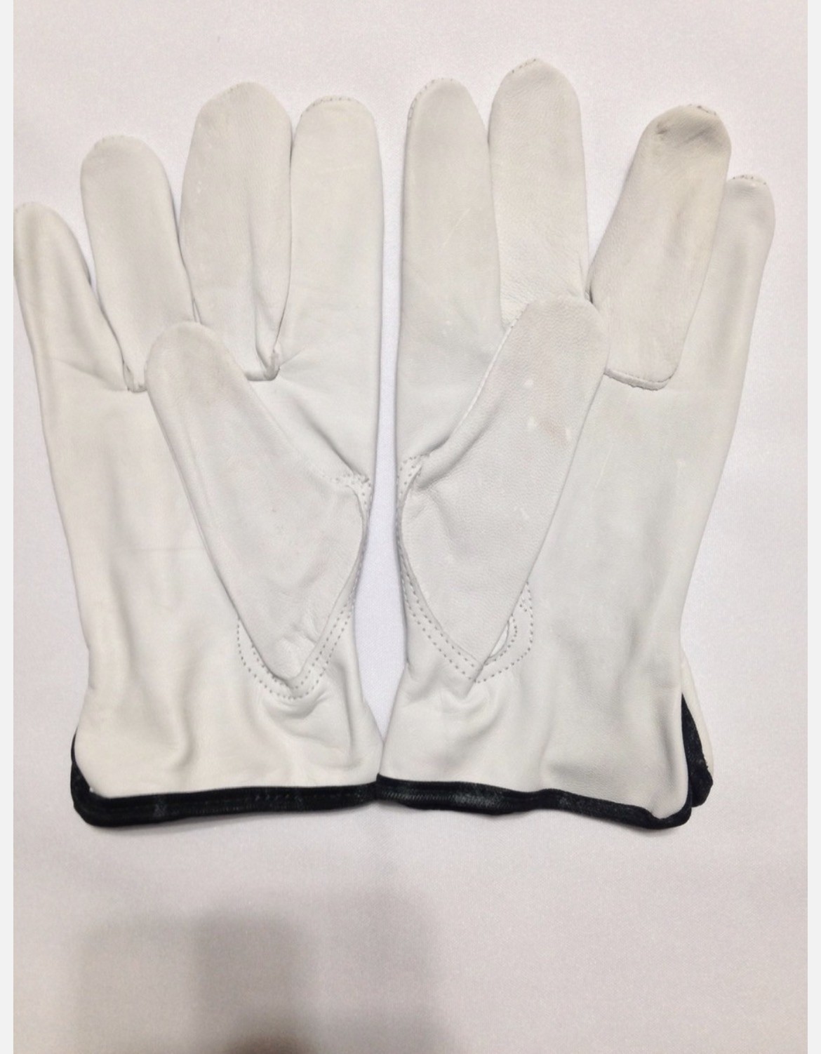 12 Pair Pack, Goat Skin Grain Leather Drivers, work safety (PPE),Size S,ML,XL