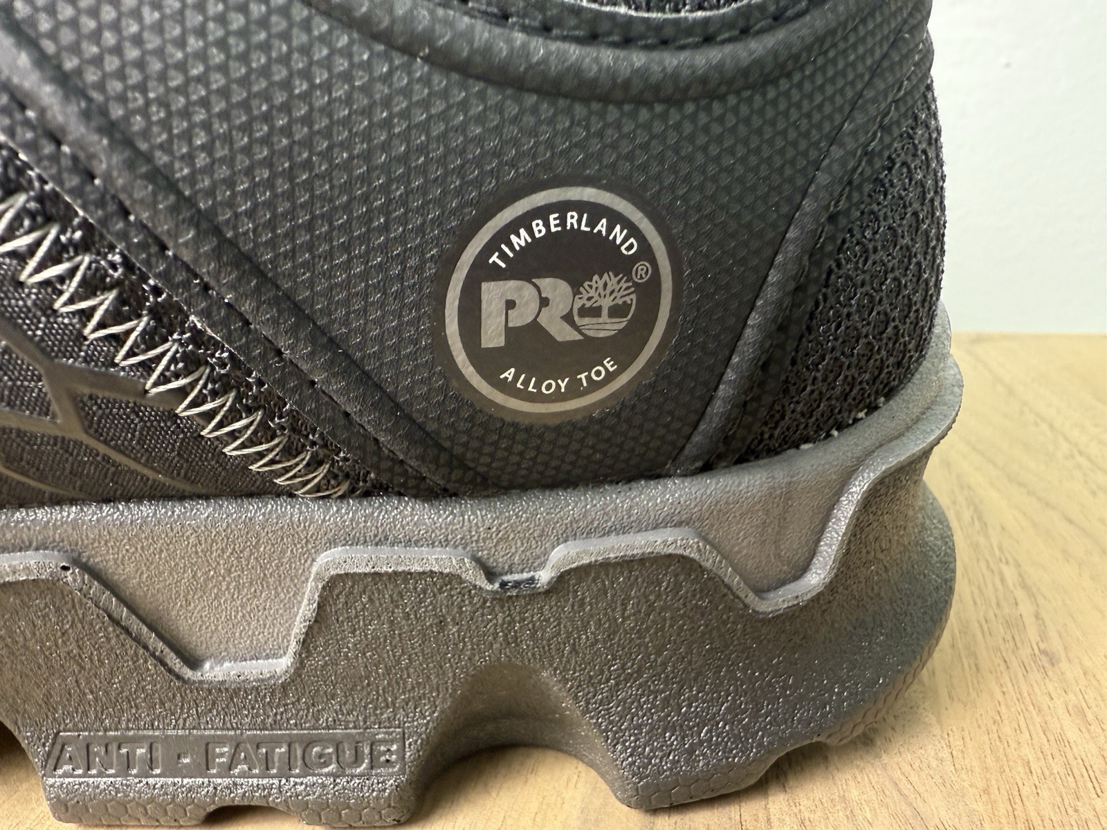 Timberland PRO Powertrain Sport Work Sneakers Mens Black Alloy Toe NIB