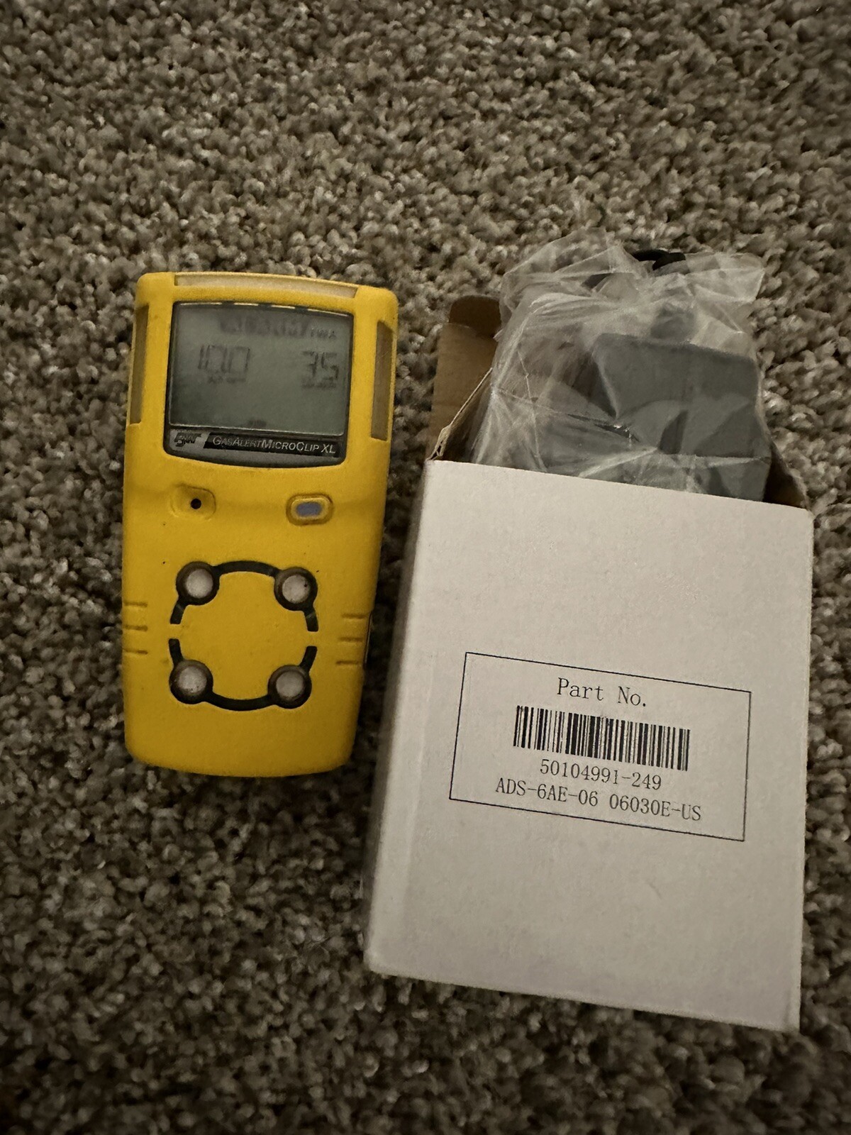Honeywell BW MicroClip Series Portable Mulit-Gas Detector MCXL-XWHM-Y-NA