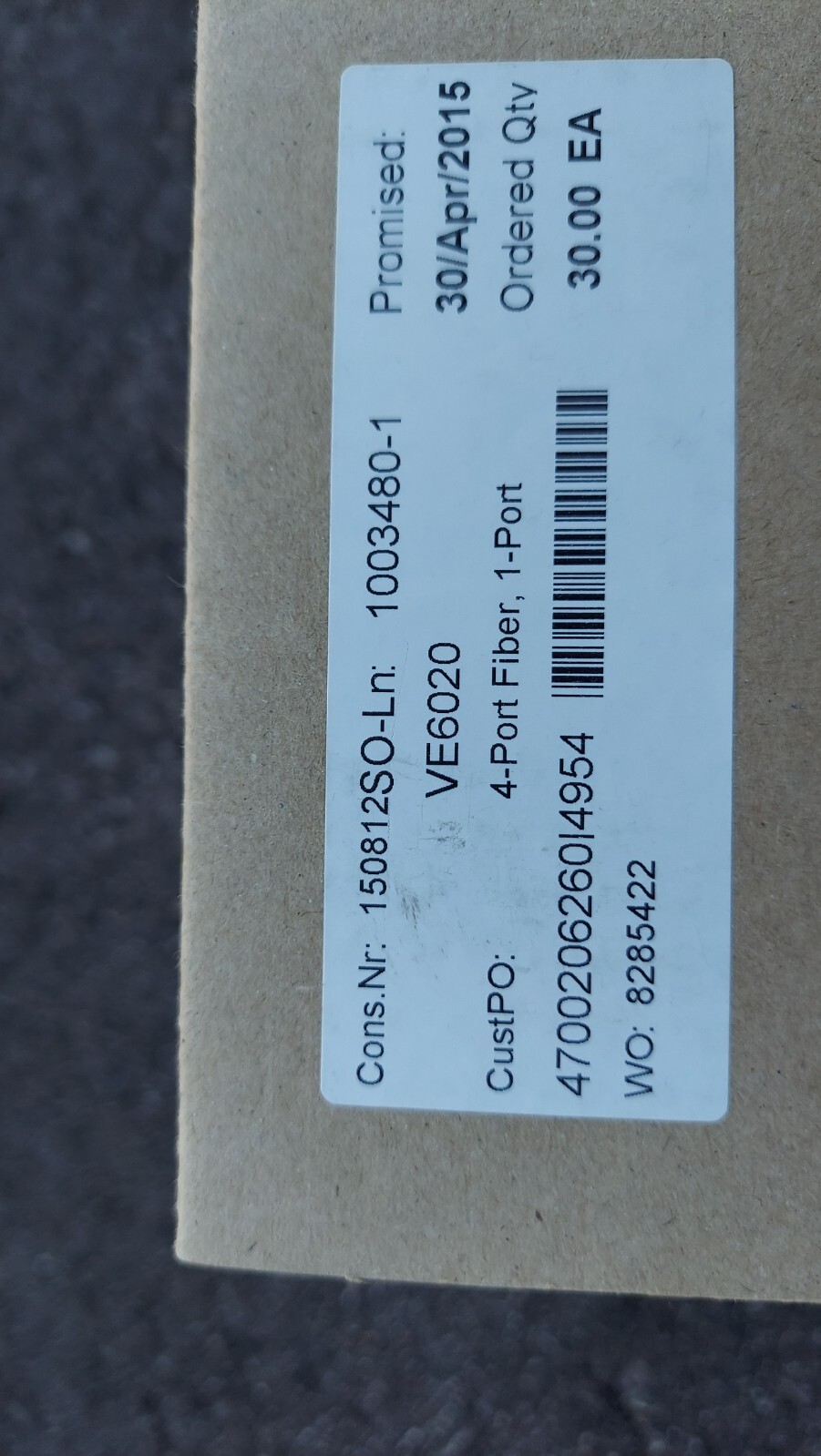 New Emerson VE6020 DeltaV 4-Port Ethernet Switch
