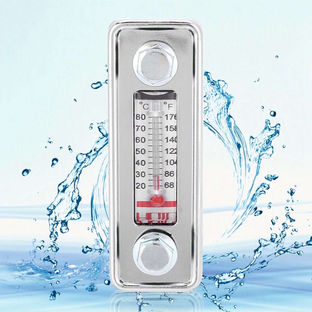 (LS-3/4.5)Hydraulic Oil Level Gauge With Thermometer 80 C/176 F Fluid