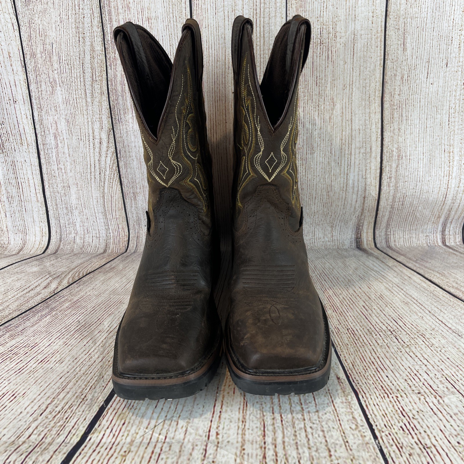 NEW Justin Boots Joist 11″- COMP TOE / WATERPROOF / EH – Brown – SE4625 Sz 8 D