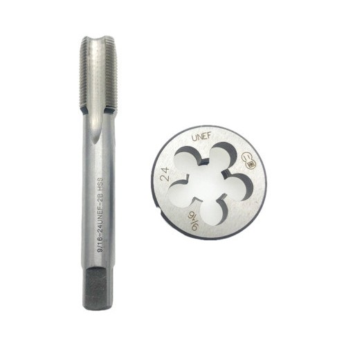 9/16-24 (9/16×24) Tap and Die Set HSS Right Hand Thread Per Inch New