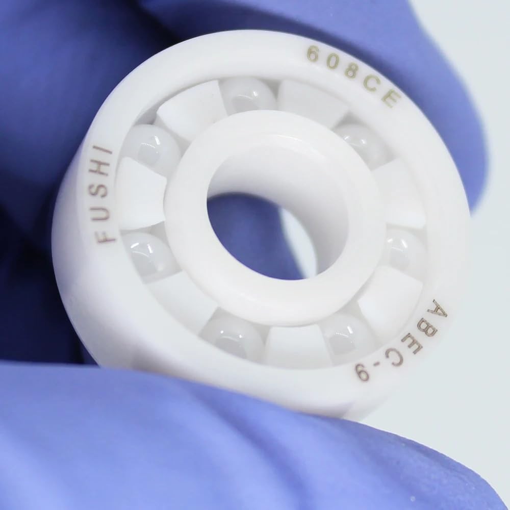 4PCS 608 ZrO2 Zirconia Full Ceramic Bearing Full ZrO2 Ceramic Ball Bearing Zi