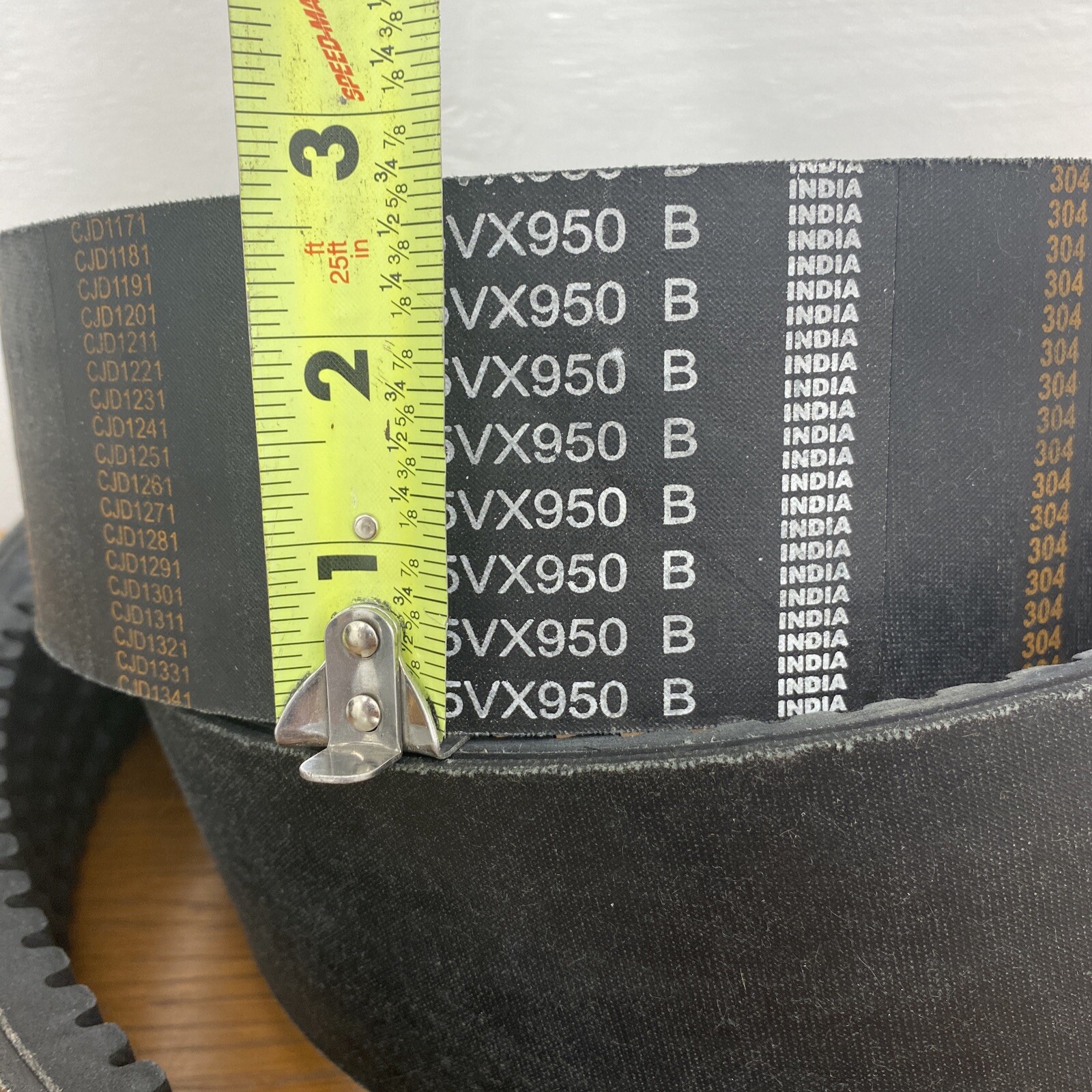 Belt 4 5VX950 Banded Cogged V Belt Made In