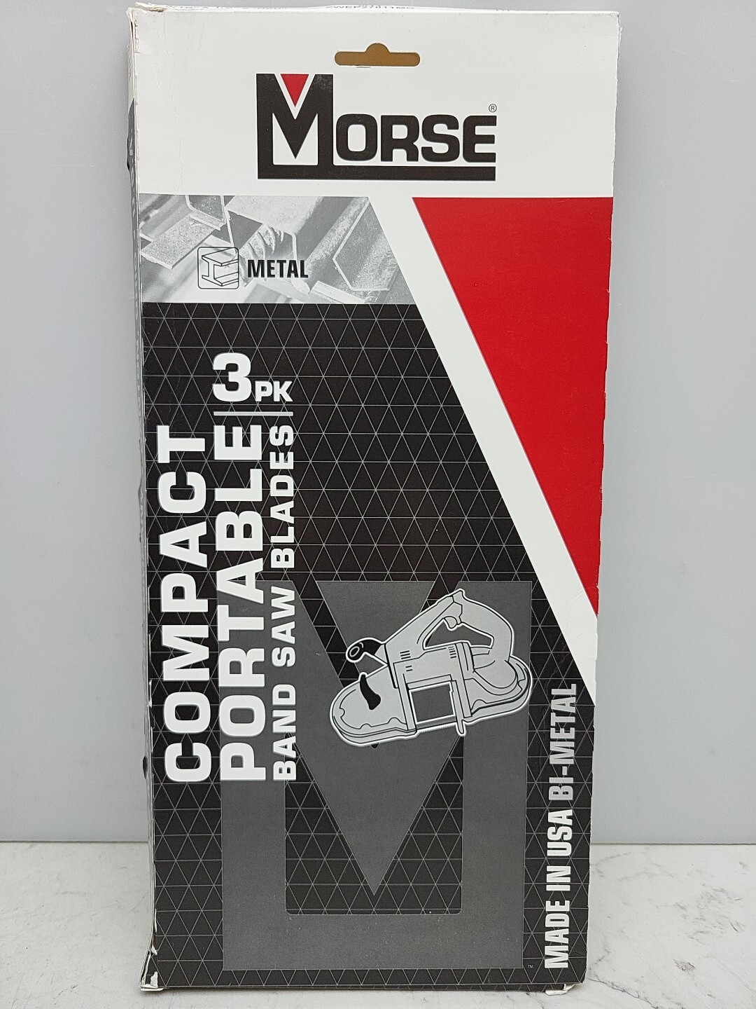 3 Pack MK Morse ZWEP27811MC Portable Band Saw Blade 27-3/16″ x 1/2″ 8/11 TPI