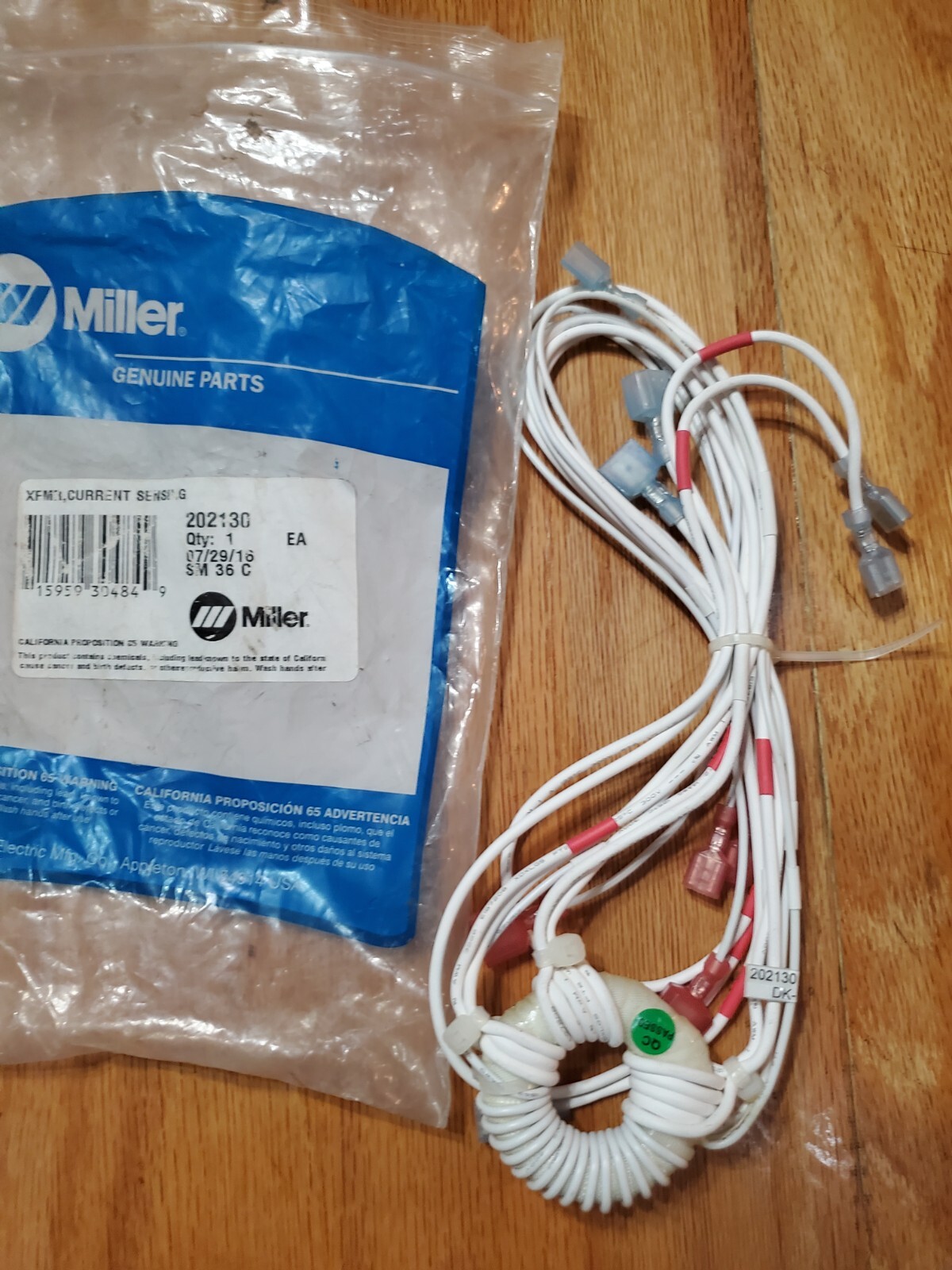 Miller 202130 XFMR Current Sensing