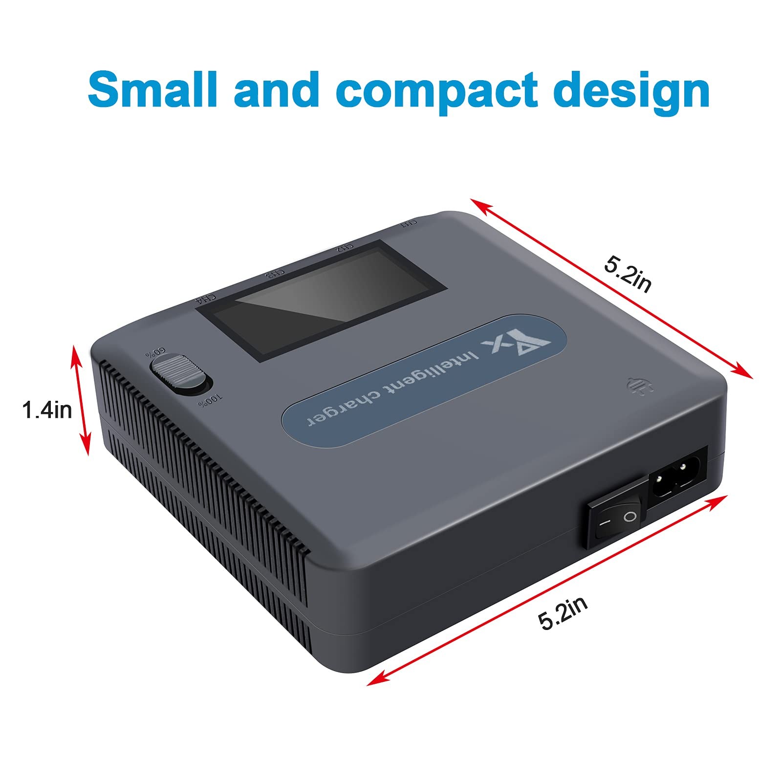 Hanatora Mavic 2 Zoom/Pro Lcd Display Charger Compatible Dji Mavic 2 Zoom/Pro