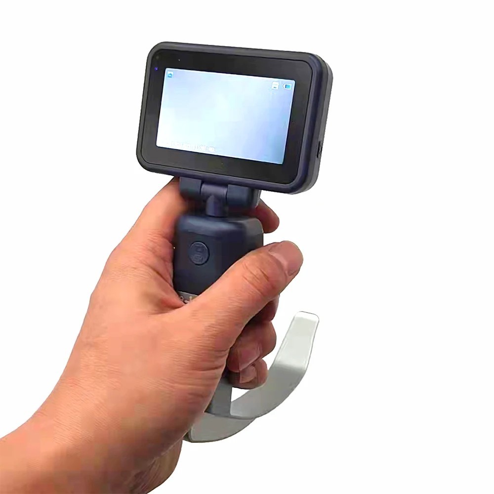 3.5 inch HD Touch Screen Digital Video Laryngoscope with 3 Reusable Blade