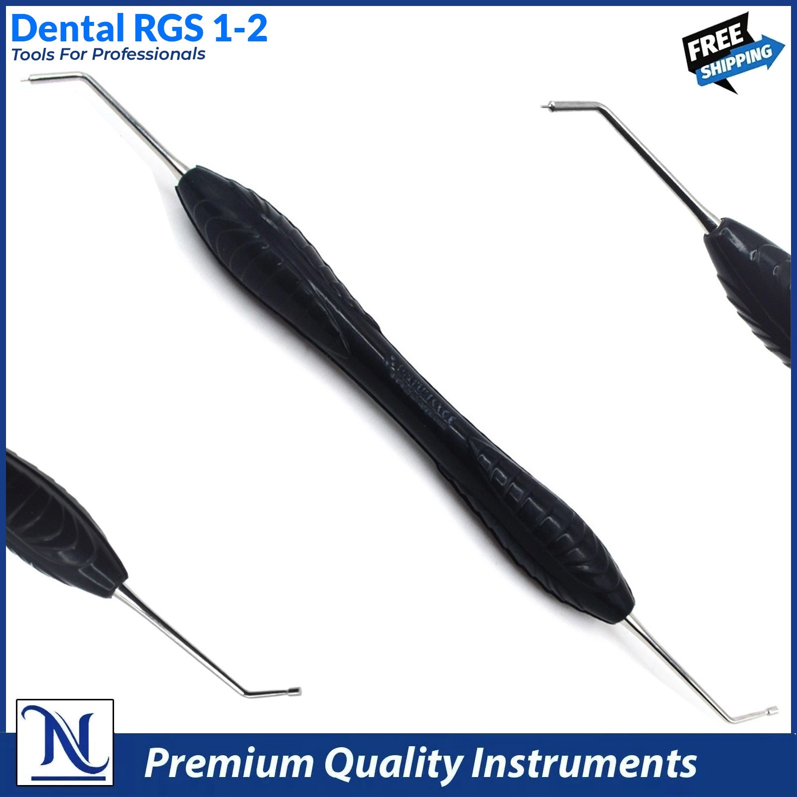 Dental RGS 1-2 & 3-4 Instrument Silicone Handle Depth Dimensions for Restoration