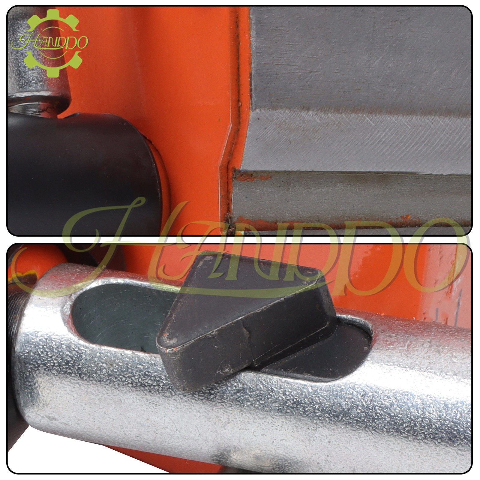 Permanent Magnetic Lifter Lifting Magnet 2200 lbs/1000 kg 2 Safety Factor Orange