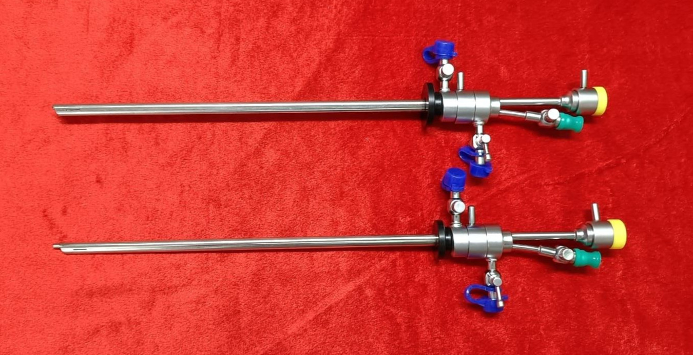 2pc-Laparoscopic Hysteroscopy Operative Batuchi Sheath 2.9mm SS Best Quality