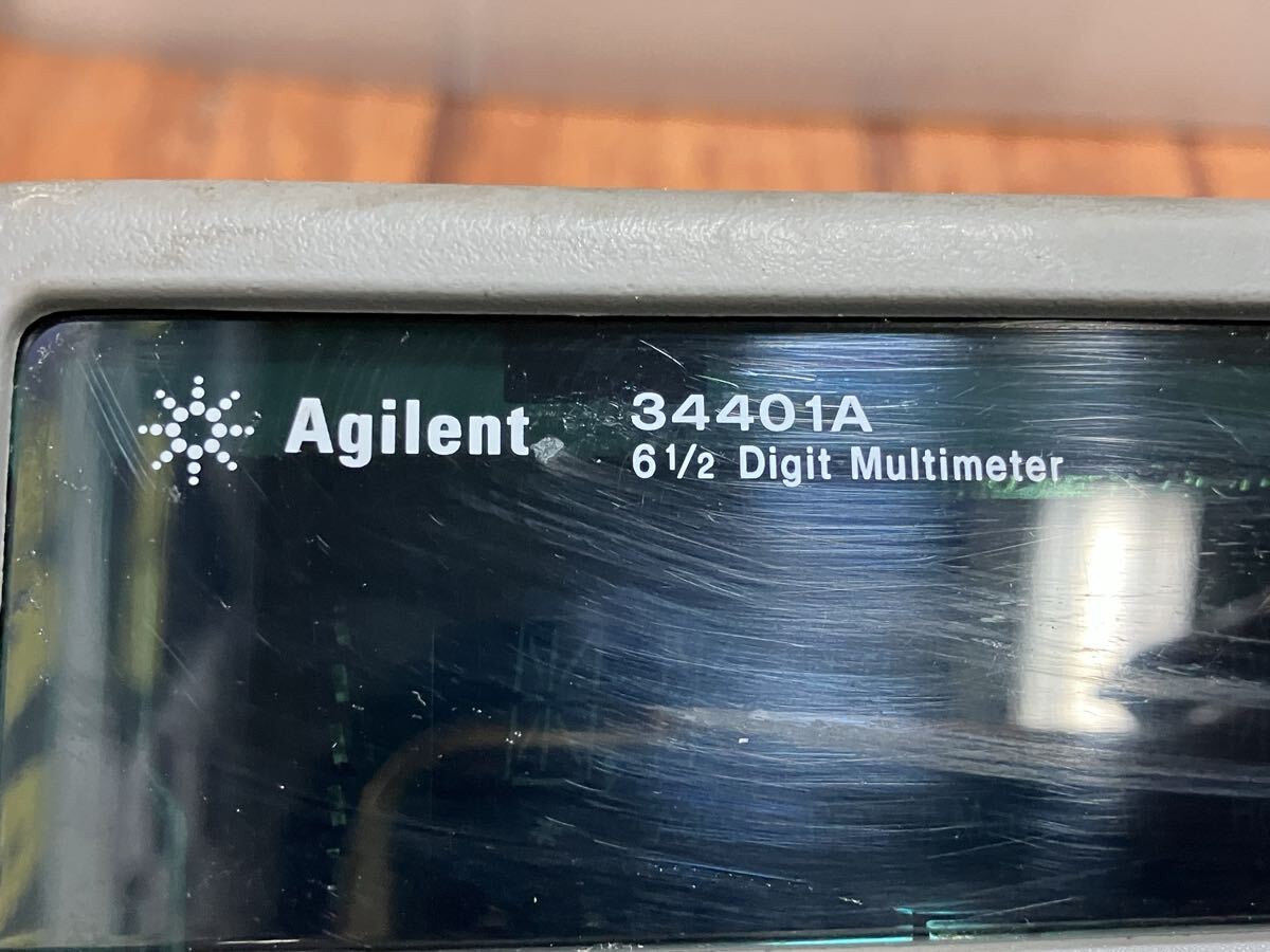 Agilent 34401A 6 1/2 6½ Digital Multimeter Digit Power-on check Japan
