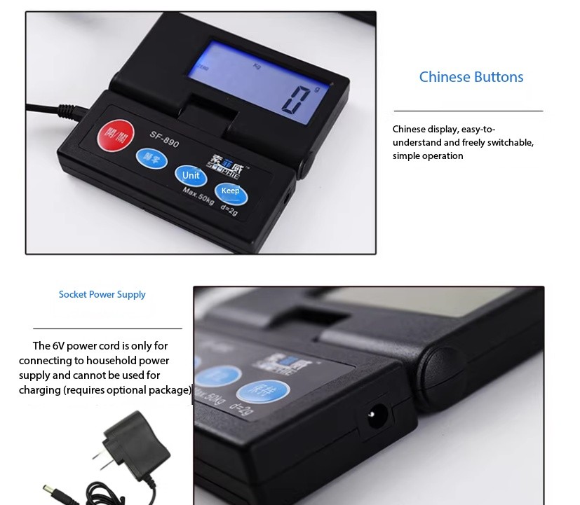 Express Scale Electronic Scale 50kg SF-890 Parcel Scale Platform Scale