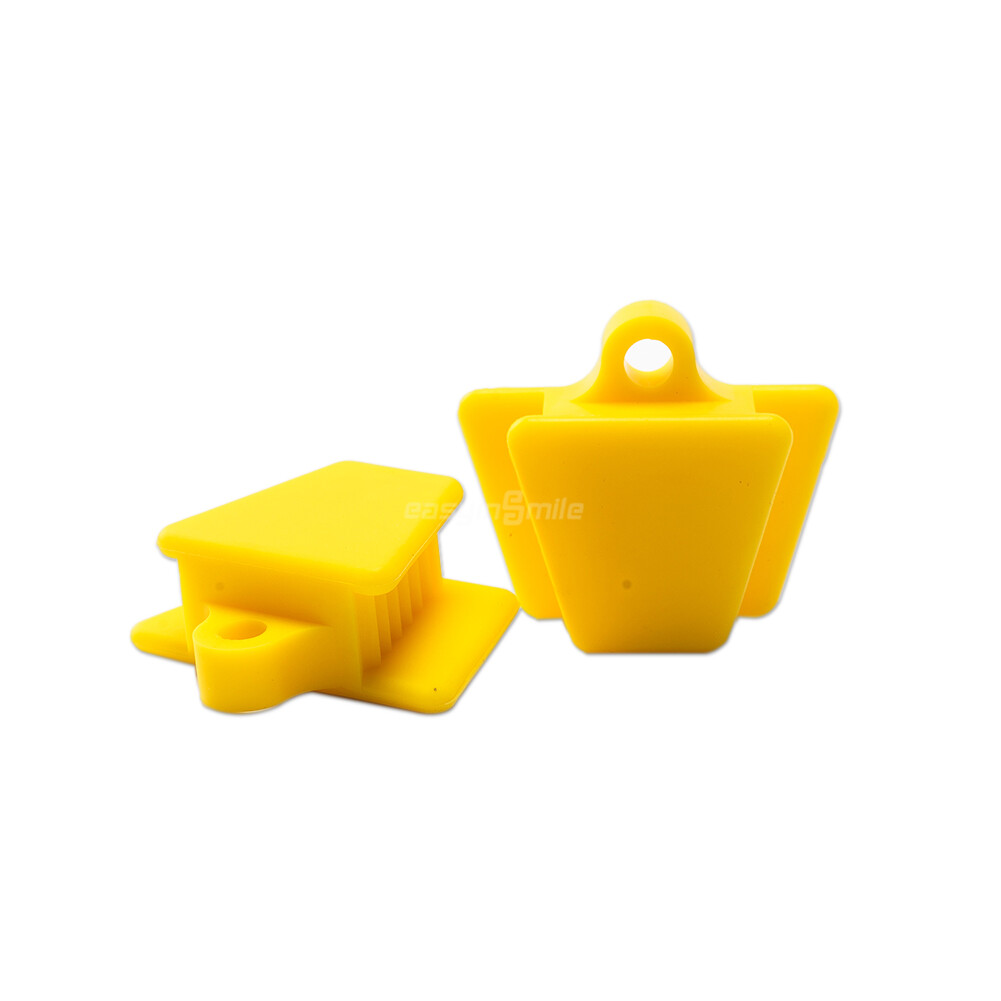 2pc Dental Bite Opener Block Mouth Prop Silicone Rubber Mouth Opener