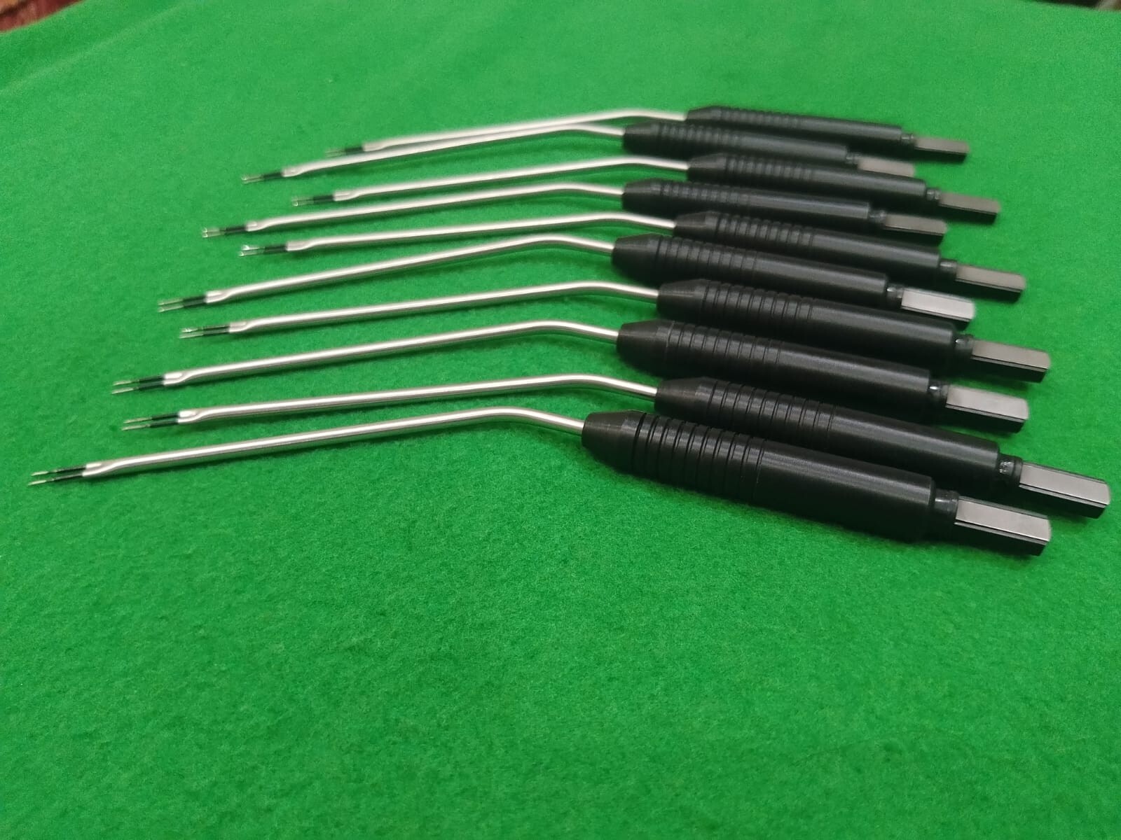 10Pcs set of Nasal Bi-Turbinate Probe 17.5cm Electro surgical ENT Surgery